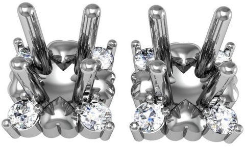 Bông tai  Crytal Elegance BTKC88