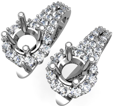 Bông tai  Crytal Elegance BTKC89