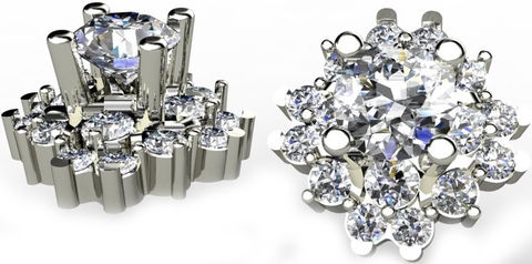 Bông tai Radiant Elegance BTMS49