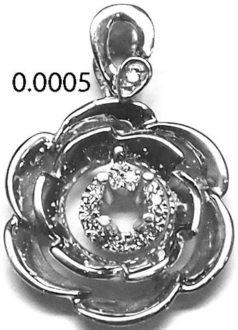 Mặt dây  Crytal Elegance MDKC18