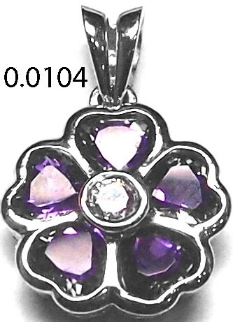 Mặt dây  Crytal Elegance MDKC19