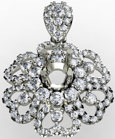 Mặt dây chuyền Radiant Elegance MDMS18