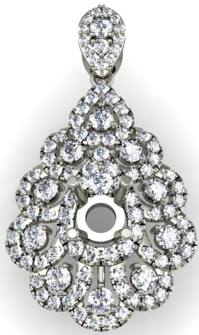 Mặt dây chuyền Radiant Elegance MDMS20