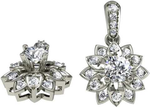 Mặt dây chuyền Radiant Elegance MDMS26