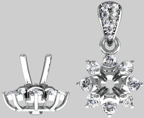 Mặt dây chuyền Radiant Elegance MDMS32