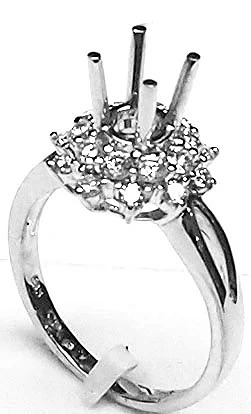 VỎ NHẪN NỮ KIM CƯƠNG NUKC185