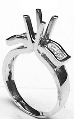 VỎ NHẪN NỮ KIM CƯƠNG NUKC194