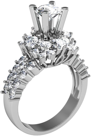 Nhẫn Nữ Radiant Elegance NUMS08