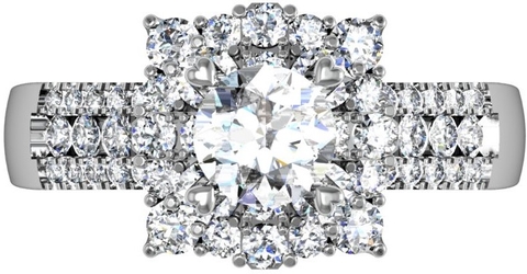 Nhẫn Nữ Radiant Elegance NUMS09