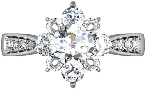 Nhẫn Nữ Radiant Elegance NUMS19