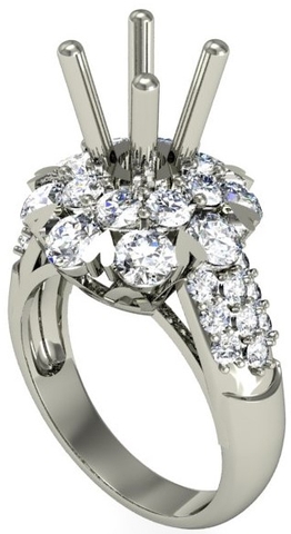 Nhẫn Nữ Radiant Elegance NUMS47