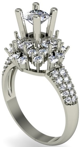 Nhẫn Nữ Radiant Elegance NUMS50