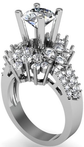 Nhẫn Nữ Radiant Elegance NUMS56