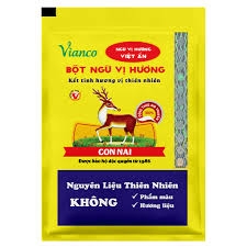 bot ngu vi huong con nai 10gr　五香粉