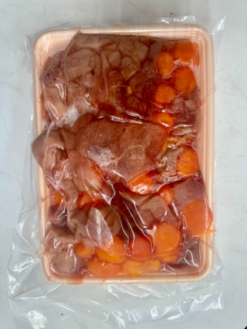 trứng gà non + dạ non 1000gr　鶏もつ