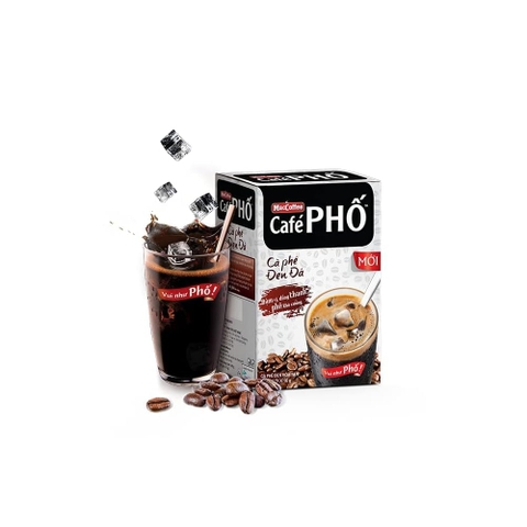 cà phê phố đen đá