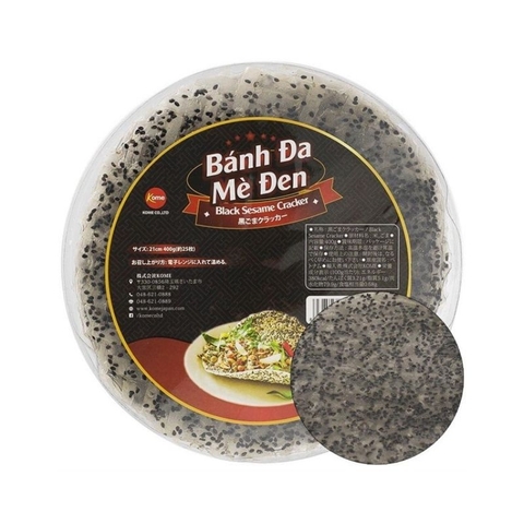 Bánh tráng mè đen