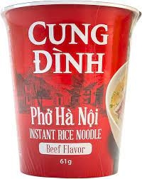 phở hộp cung đình vị bò 61g