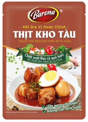 thịt kho tàu barona 80g　ティッ　コー調味料
