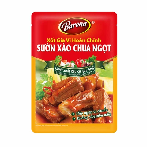 Sườn xào chua ngọt-Barona