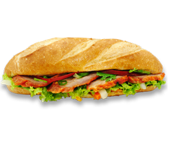 bánh mì xá xíu　チャ－シュウパン