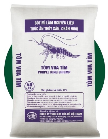 Bột mì Tôm Vua Tím