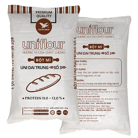 Bột mì Uni Dai Trung số 3