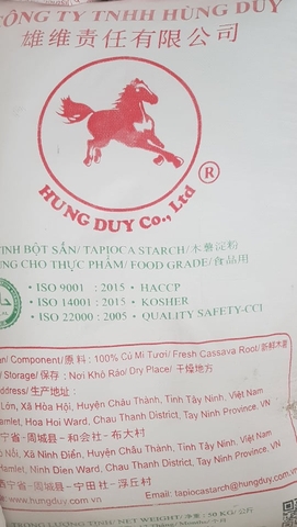 Tinh Bột Sắn (Bột năng) Hùng Duy