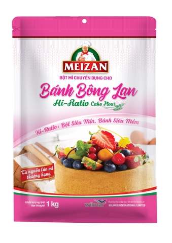 Bột mì bánh bông lan Meizan