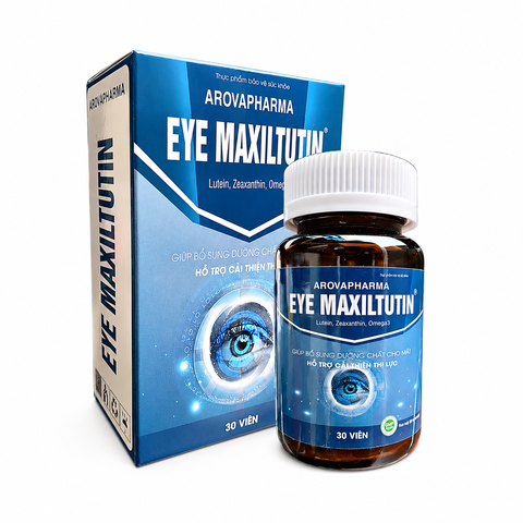 Eye Maxiltutin – Viên uống bổ mắt Lutein, Zeaxanthin, Omega-3 (Hộp 30 viên)