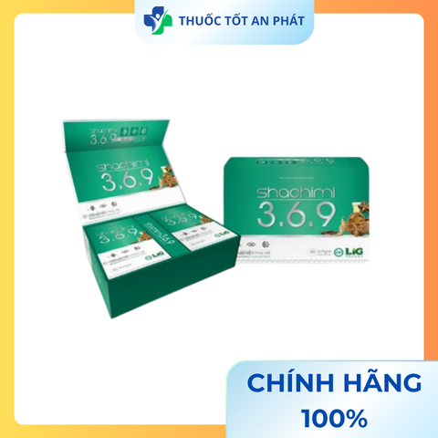 Shachimi Bổ Sung Omega 3-6-9 Từ Thực Vật Không Tanh, Dễ Hấp Thu, Tốt Cho Tim Mạch, Não Và Mắt (Hộp 60 viên)