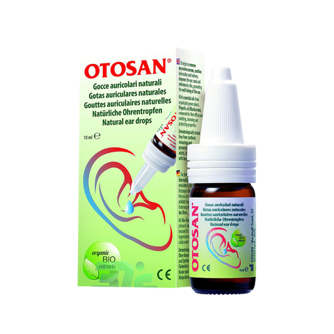 Dung Dịch Nhỏ Tai Otosan - Chống Viêm, Giảm Đau, Loại Bỏ Và Ngăn Ngừa Sự Hình Thành Của Ráy Tai (10ml)
