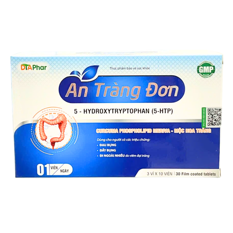 Viên Uống An Tràng Đơn - Hỗ Trợ Điều Trị Bệnh Viêm Đại Tràng Và Hội Chứng Ruột Kích Thích (Hộp 30 Viên)