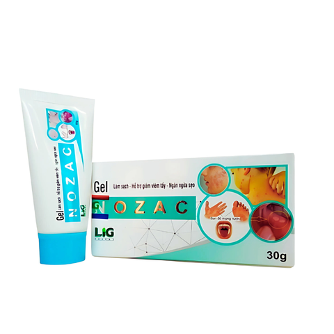 Gel Bôi Nozac - Hỗ Trợ Điều Trị Zona, Thủy Đậu, Herpes, Côn Trùng Đốt, Ngăn Ngừa Sẹo Hiệu Quả (Tuyp 30g)