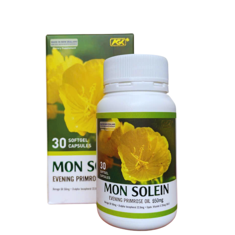 MON SOLEIN HOA ANH THẢO (Evening Primrose Oil & Borage Oil) - Giải pháp toàn diện cho Sắc đẹp và Sinh lý Nữ