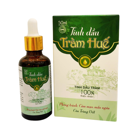 Tinh Dầu Tràm Huế Giúp Làm Ấm Da, Ngăn Ngừa Côn Trùng Đốt (Hộp 50ml)