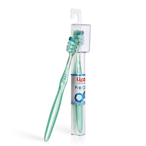 Bàn Chải Đánh Răng Lipzo Pro Care - Giúp Làm Sạch Răng Miệng Hằng Ngày