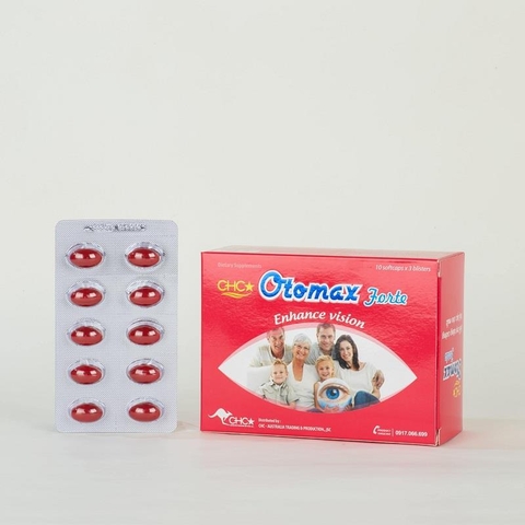 CHC OTOMAX FORTE( Viên bổ mắt)