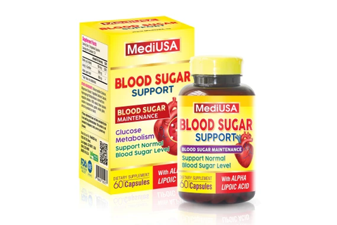 MediUSA BLOOD SUGAR Lọ 60 viên