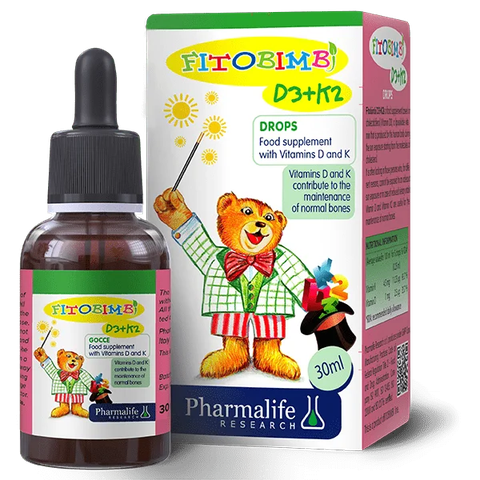 FITOBIMBI D3 + K2 / Lọ 30 ml / Pharmalife RESEARCH