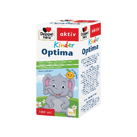TPBVSK Kinder Optima - Hỗ trợ trẻ ăn ngon, tăng cường sức đề kháng - Lọ 100ml - Doppel herz