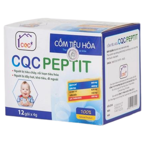 Cốm tiêu hóa CQC PEPTIT - DV&SX CQC Úc