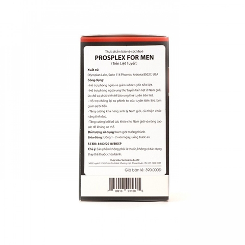 Prosplex For Men 30 viên - Hỗ trợ tiền liệt tuyến