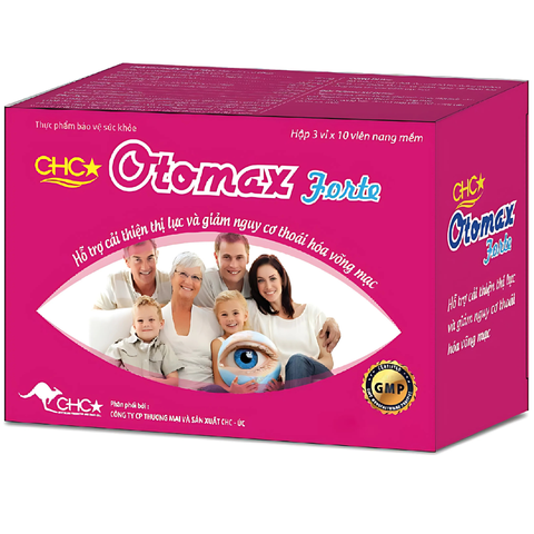 Viên uống bổ mắt CHC OTOMAX FORTE