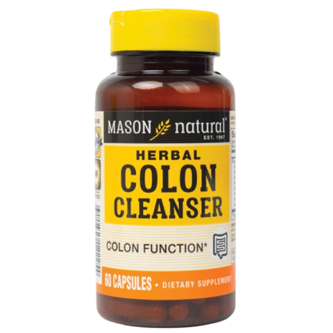 Mason Natural Colon Herbal Cleanser - Sạch đại tràng, hỗ trợ viêm đại tràng - lọ x 60 viên