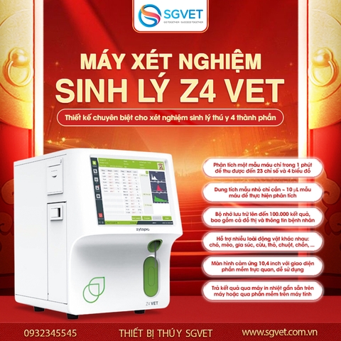 SALE ĐẦU NĂM – ƯU ĐÃI THIẾT BỊ XÉT NGHIỆM THÚ Y HIỆN ĐẠI CÙNG SGVET