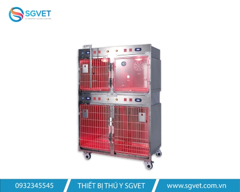 HỆ THỐNG CHUỒNG HỒNG NGOẠI DÀNH CHO THÚ Y