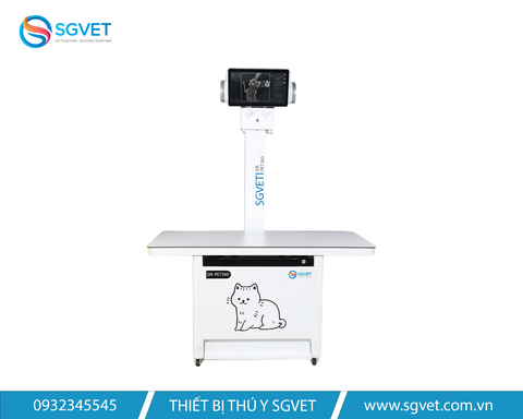 MÁY X-QUANG KỸ THUẬT SỐ DÀNH CHO THÚ Y DR-PET360