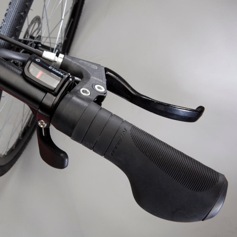 Xe đạp hybrid - Riverside 500 xám/đỏ