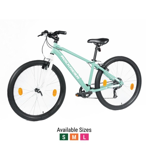 Xe đạp địa hình 26 inch 7 tốc độ ST30 - Xanh lá/trắng